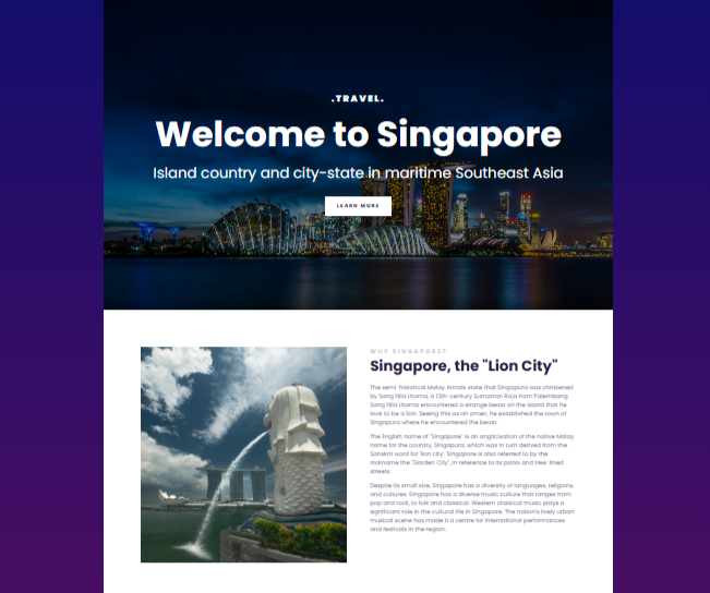 Singapore Project preview